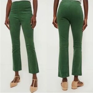 Tuckernuck Corduroy Green Pull On Flare Leg Ashford Pants Size XL